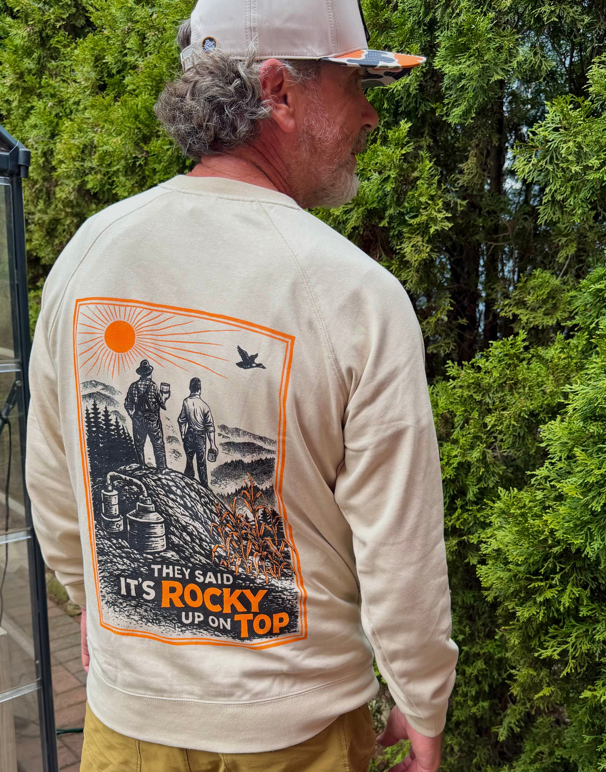 It’s Rocky Up on Top Lightweight Sweatshirt