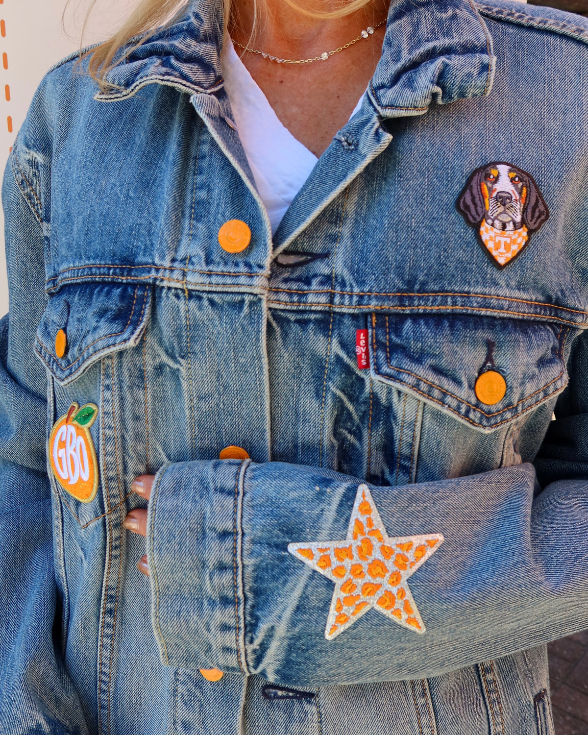 One of a kind Levi’s Jacket #8