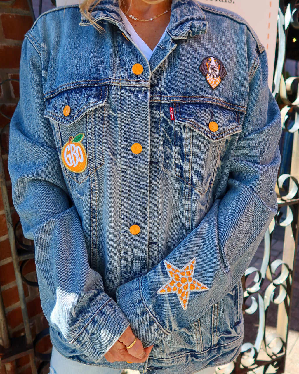 One of a kind Levi’s Jacket #8