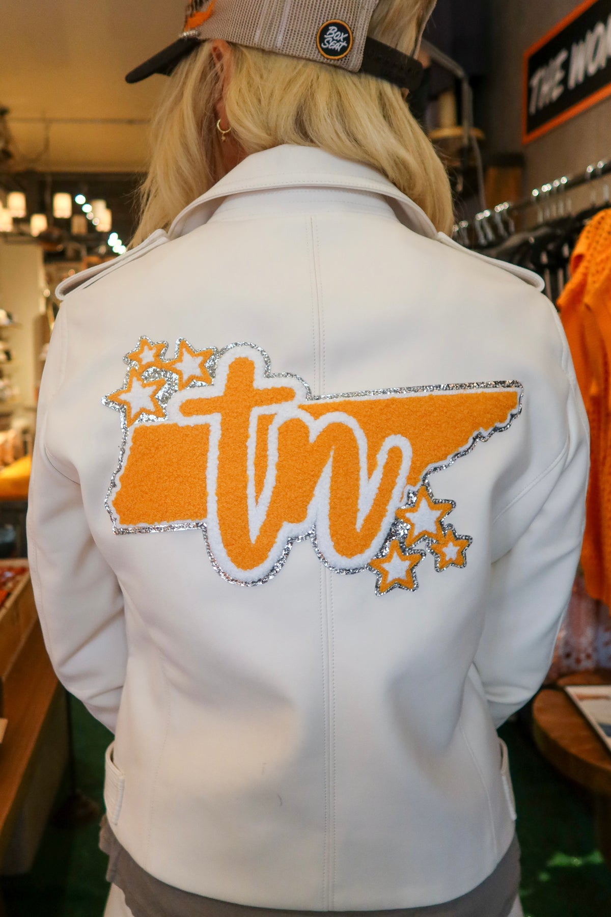 One of a Kind Tn Spirit Leather Jacket