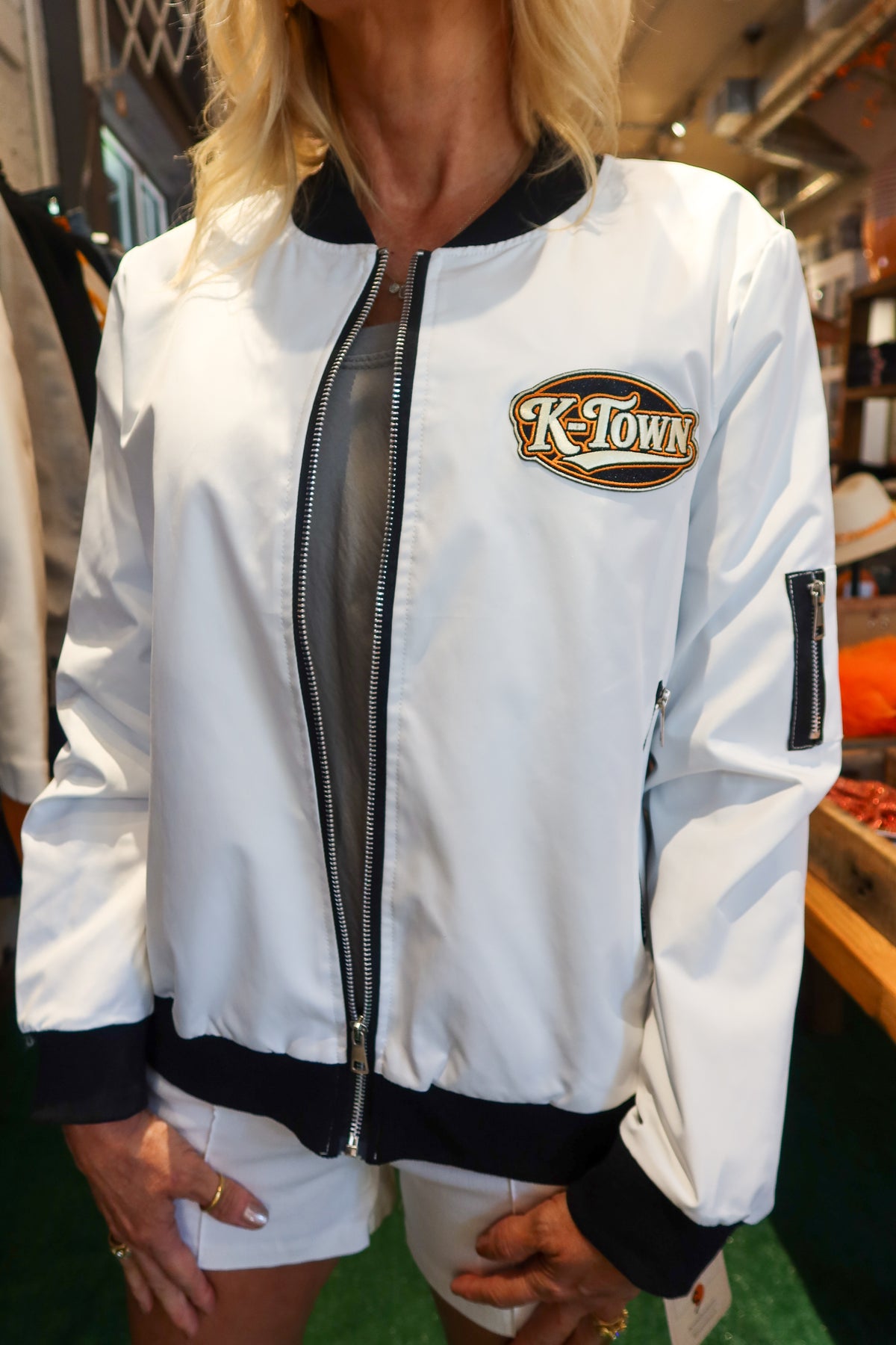 K-Town Tri-Star Bomber Jacket
