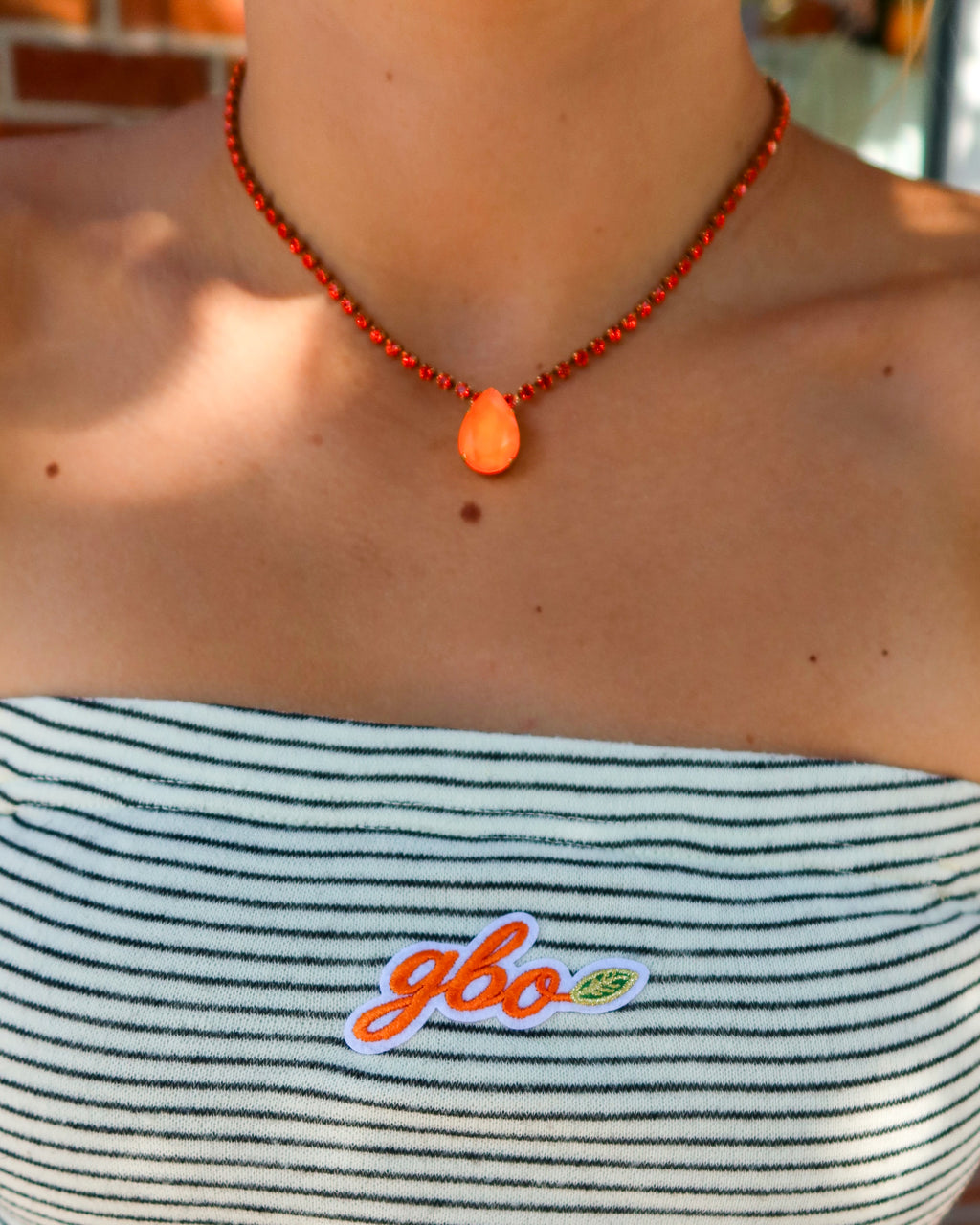 WE ROCK!—gameday necklace