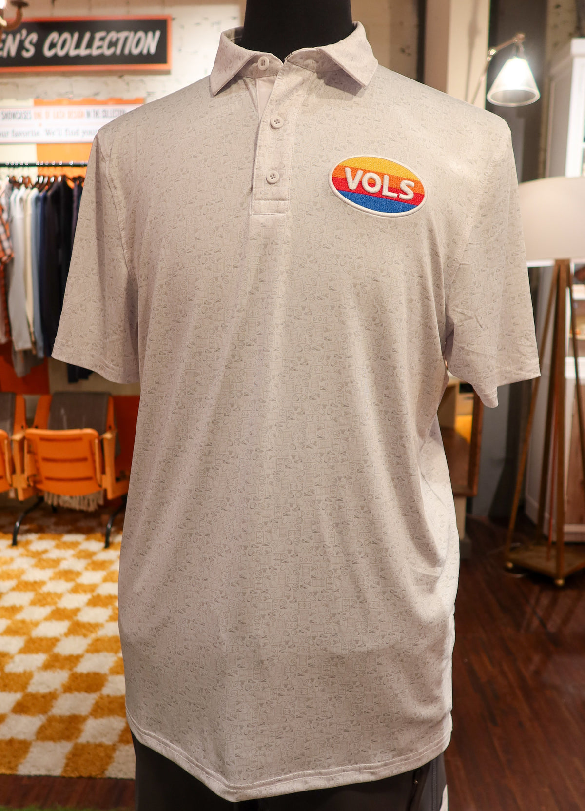 Performance Polo with retro Vols patch