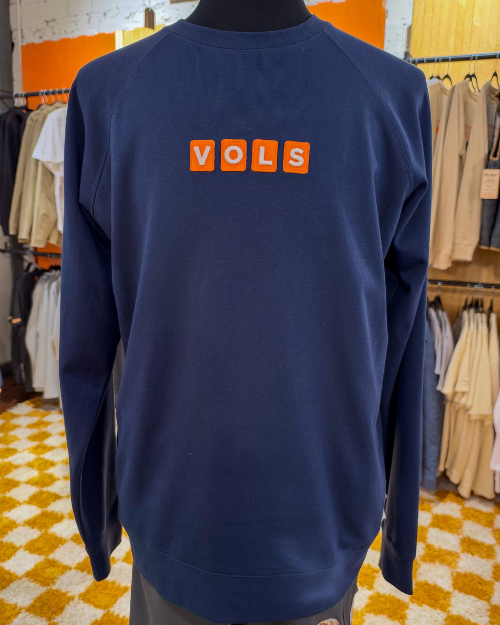 Block Letter Vols Crewneck Sweatshirt