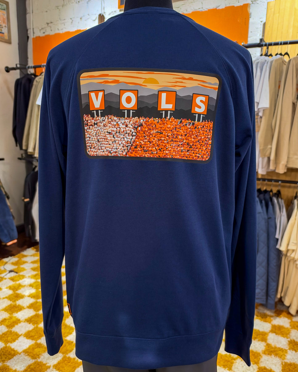 Block Letter Vols Crewneck Sweatshirt