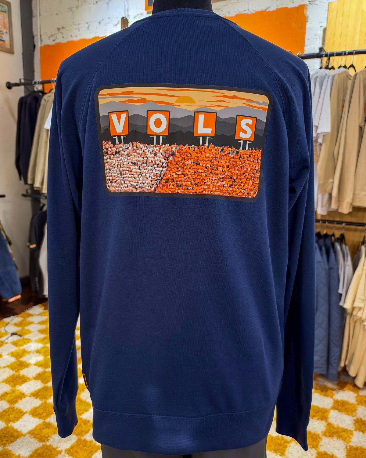 Block Letter Vols Crewneck Sweatshirt