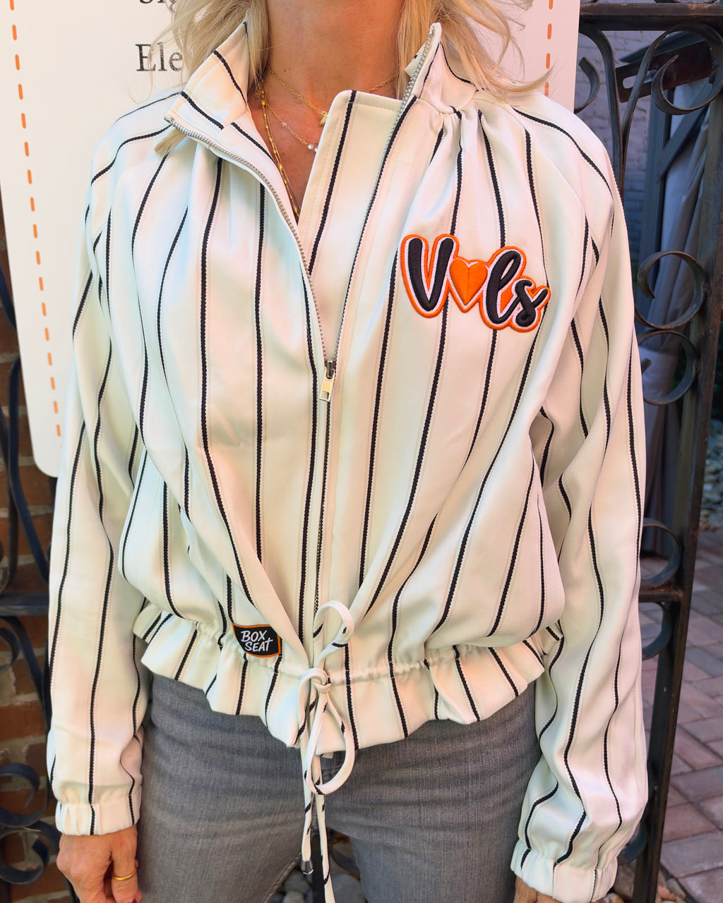 Vols at Heart Pinstripe Jacket