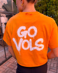 Go Vols Graffiti Cropped Tee