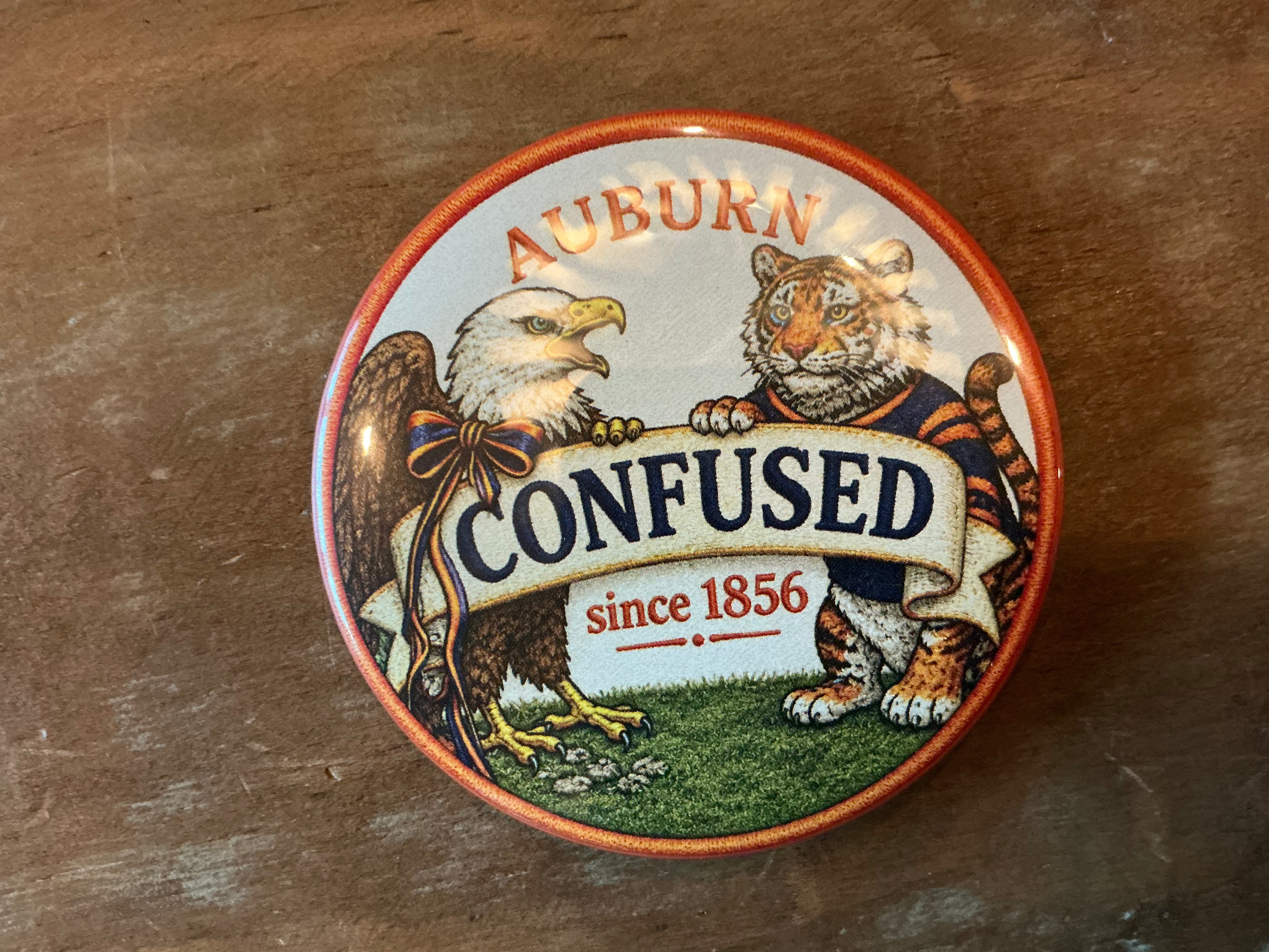PIN..CONFUSED ( AUBURN)