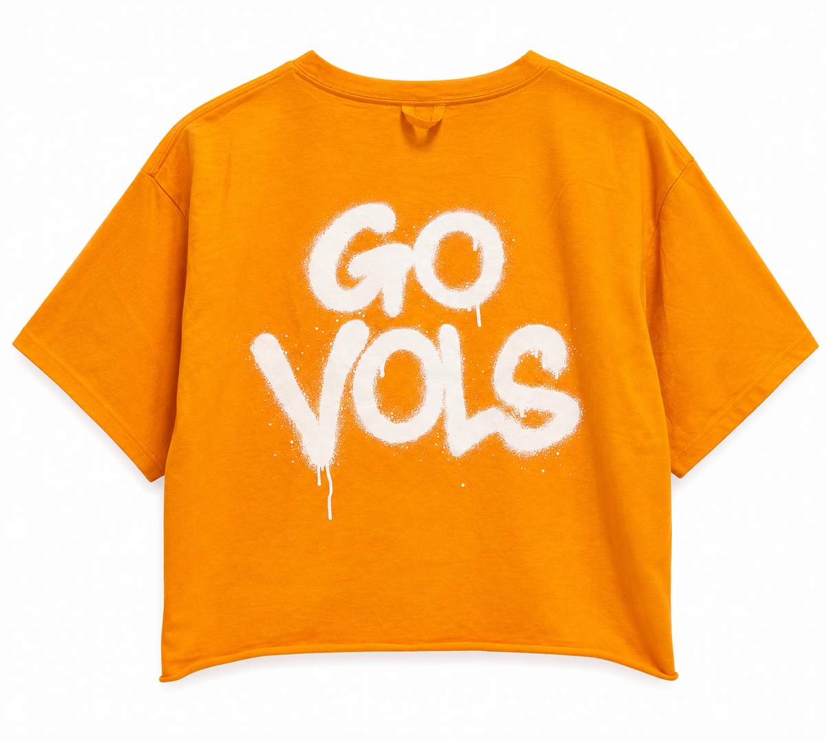 Go Vols Graffiti Cropped Tee
